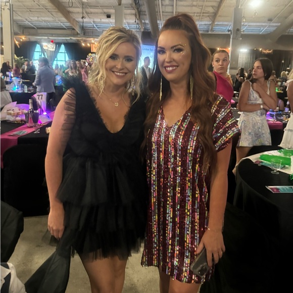 Black tule dress - Picture 3 of 7